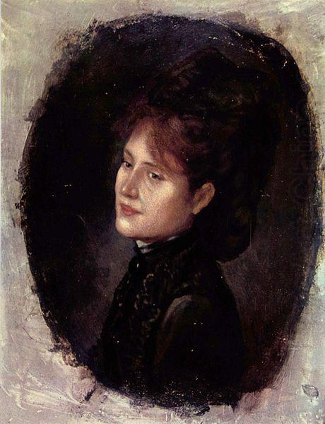 Portrat der Frau Alexianu, Nicolae Grigorescu